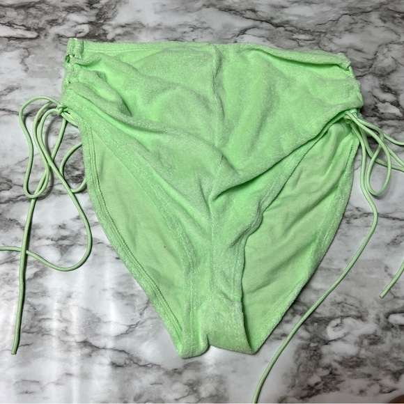 Savage X Fenty 70s Terry Booty Short with Side Tie - Picture 2 of 11